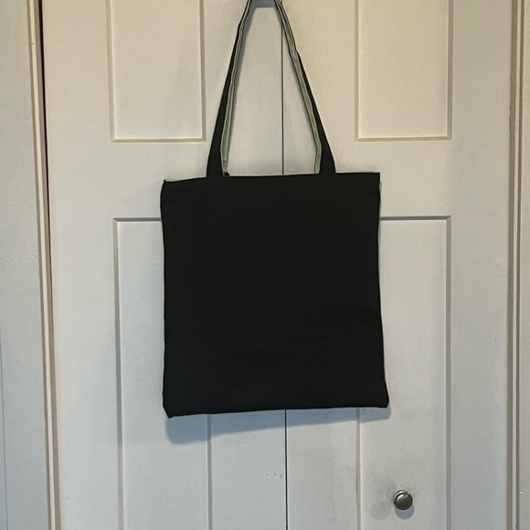 Prada Mint Green Reversible Tote with Black Pouch NWOT - Picture 3 of 9